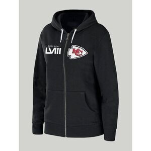 Erin Andrews Kansas‎ City Chiefs Super Bowl LVIII Las Vegas Full-Zip XL NEW